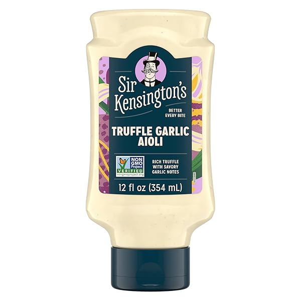 SIR KENSINGTON’S SPREAD & DRESSING TRUFFLE GARLIC AIOLI...