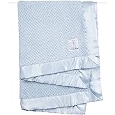 Little Giraffe Honeycomb Baby Blanket 29" x 35", Blue