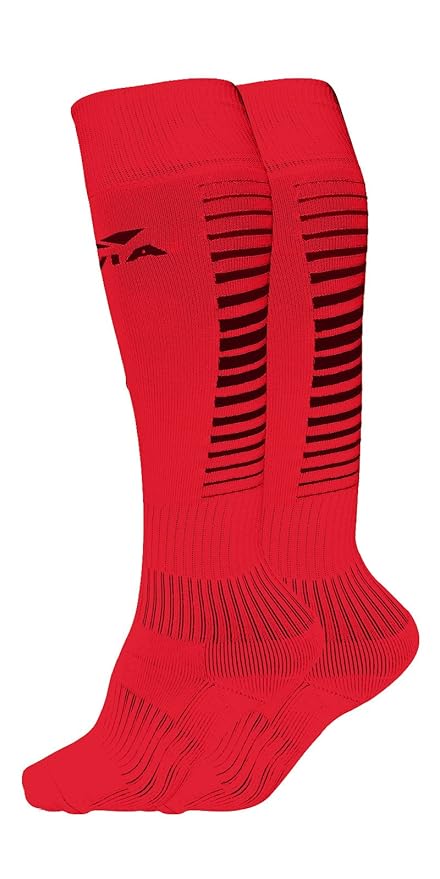 Nivia Encounter Soccer Socks - Medium (Red)
