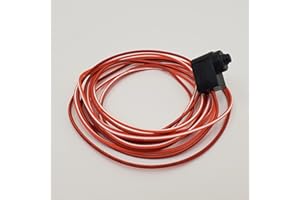 BILLET PROOF DESIGNS Handlebar-Mounted Front Brake Light Switch with 50” of Wire for 1996-2009 Harley Street Glide, Electra Glide, Road Glide, Road King, Softail, Dyna, Sportster & 2002-2017 V-Rod - Replaces HD# 71590-96