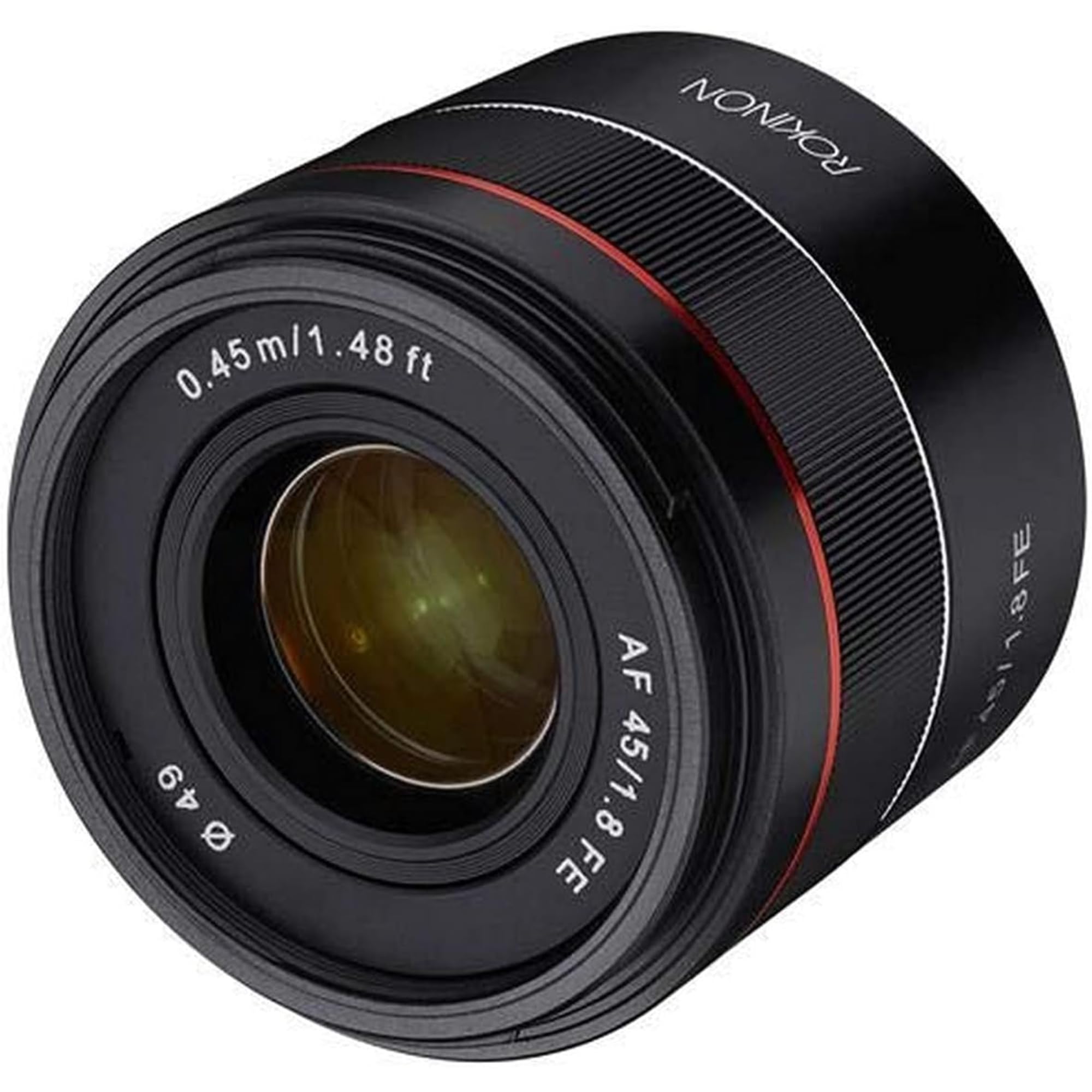 ROKINON Lente compacta de enfoque automático de fotograma completo F1.8 de 45 mm para Sony E-Mount