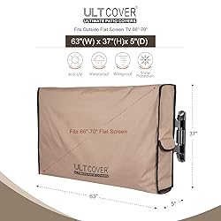 ULTCOVER Waterproof Outdoor TV Cover for 66-70 inch