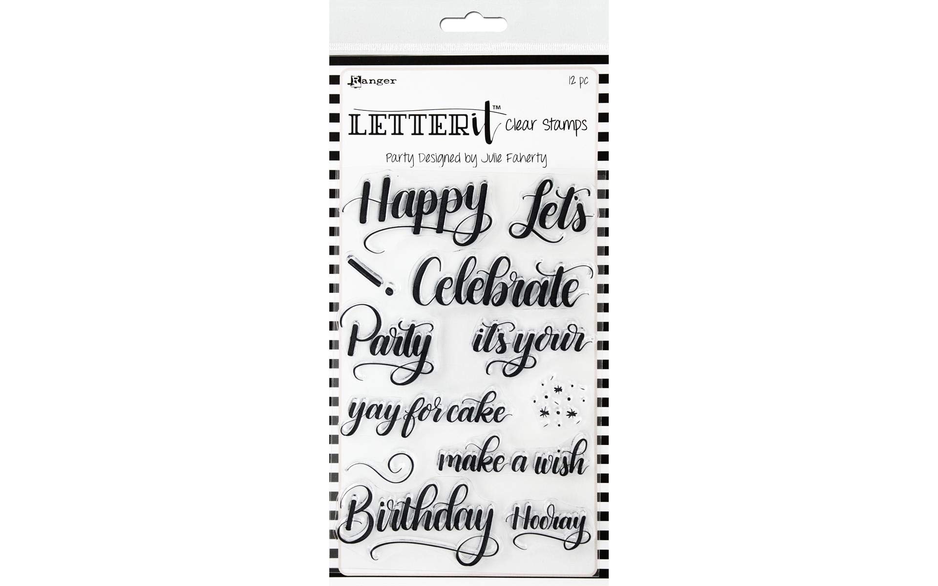 Clear Stamps 4"X6" Party