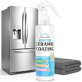 Ceramic Coating Spray &ndash; Shine, Seal &amp; Protect Stainless Steel, Glass, Kitchen &amp; Bath &ndash; Repels Fingerprints, Water Spots &amp; Grime &ndash; Multi-Surface Sealant for Countertops, Sinks &amp; More, 8.66OZ