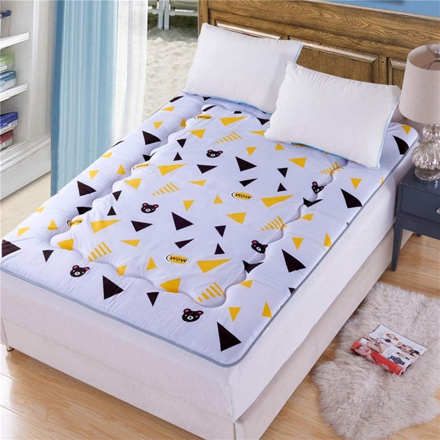 YWYW Sleeping Mattress Cover Traditional Folding Tatami Mat Sponge Mat