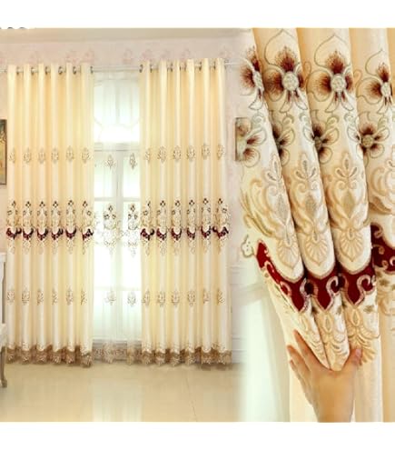 joblot corde/rideau chenille d'occasion cravate dos en crème