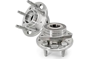 KNOLET Pair 513288 Front/Rear Wheel Bearing Hub Assembly Compatible with Chevy Malibu 2013-2015 Impala 14-17, for Cadillac CTS XTS 2013-2017, for Buick Lacrosse Regal 11-17, for GMC Terrain 10-17, 5 Lugs