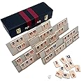 Deluxe Rummy with Wooden Racks in Attache Case
