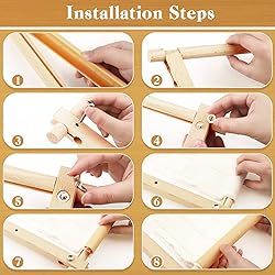 Yookeer 33 x 12 Inch Scroll Frame for Cross Stitch