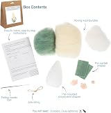 Trimits Needle Felting Craft Kit Gnome Includes Wool Needle Shapes Instructions view 2