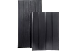 DeepRoot Tree Root Barrier, Tree Circle Weed Barrier, Root Shield for Sidewalks, Driveways, & Patios, 36" Depth, 24" Width, 14 Panels per Pack, 28 Linear Feet Total, Black