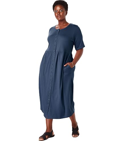 Catherines Women's Plus Size Anywear Maxi Dress
