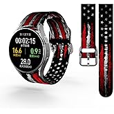 20mm Sport Band Compatible with Samsung Galaxy Watch 6 5 4 40mm 44mm/ Watch 6 Classic 43mm 47mm/ Watch 5 Pro 45mm/ Watch 4 Classic 42mm 46mm/ Watch 3 41mm/ Active 2, Silicone Replacement Strap