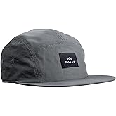 Tillak Wallowa Camp Hat, Lightweight Nylon 5 Panel Cap with Snap Closure