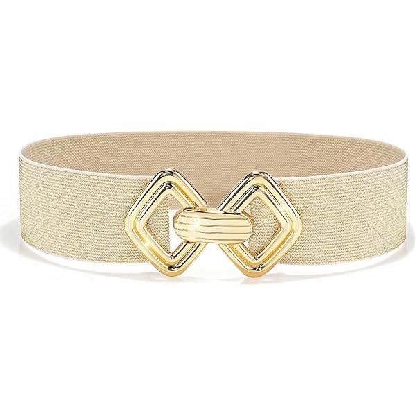 Ceintures Élastiques Vintage Pour Femmes - Ceintures Extensibles Pour Robes Et Tenues, Style Élégant