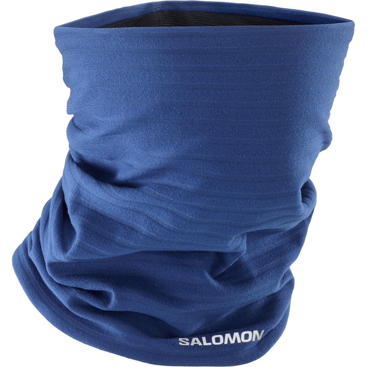 Salomon Winter Training Unisex Headband, Light warmth, Fit & style, Extra breathable, Navy Peony, Mood Indigo, One Size