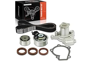 A-Premium Engine Timing Belt Kit + Water Pump W/Tensioner Compatible with Hyundai Elantra 06-12, Tiburon 07-08, Tucson 06-09 
