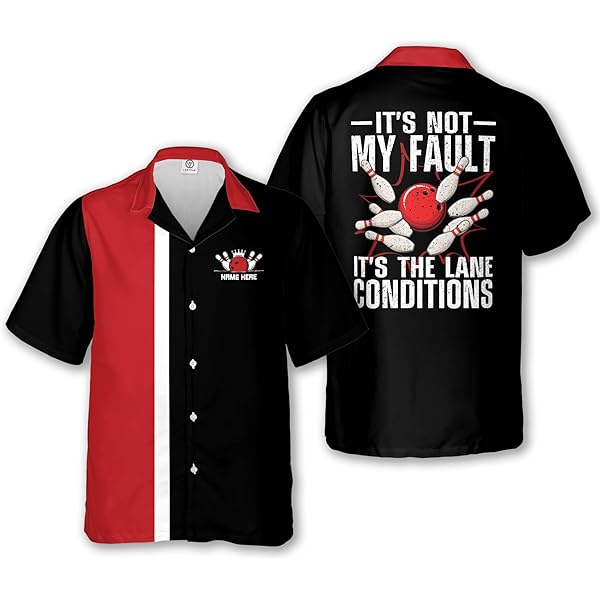 ★NOMANUAL★BACK刺繍SLOGAN BOWLING SHIRT Amazon.com: LASFOUR My Mind is Always in The Gutter