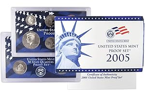 PROFILE COINS & COLLECTIBLES 2005 Clad Proof Set U.S. Mint Original Government Packaging OGP COA