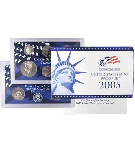 2001 Clad Proof Set U.S. Mint Original Government Packaging OGP