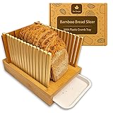 Bamboo Bread Slicer Guide Cutter For Slicing