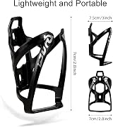 QINIFIFY Bike Bottle Holder and 750ML Bottle Set Universal Cage view 4