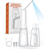 Portable Bidet for Travel, 400ml Portable Electric Travel Bidet Sprayer | 3 Spray Modes, 180&deg; Foldable Nozzle, Large Capacity, IPX7 Waterproof, Rechargeable portable bidet for Travel &amp; Outdoor