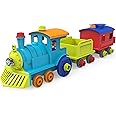 Educational Insights Design & Drill All Aboard Train, 30 Piece Take Apart Toy with Electric Drill Toy, STEM Toy, Gift for Boys & Girls, Ages 3+