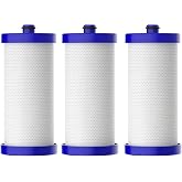 Waterdrop WF1CB Refrigerator Water Filter, 3 Pack | Replacement for Frigidaire&reg; PureSource WFCB&reg;, RG100, NGRG2000, WF284, 9910, 469906, 469910, RF100, RWF1030, MPF16135