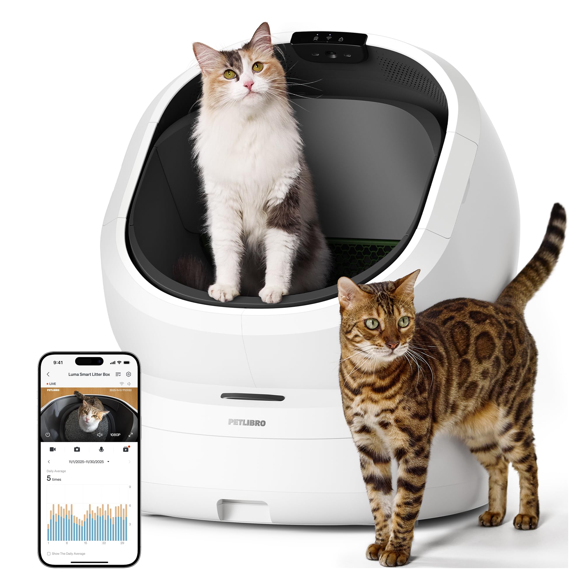 PETLIBRO Luma Self-Cleaning Ca...