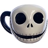 Disney The Nightmare Before Christmas Jack skellington Sculpted Ceramic Mug