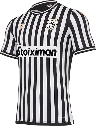 Macron Paok Fc Thessalonik Pfc Authentic League Home Jersey 2020 21 Adult Amazon Co Uk Clothing