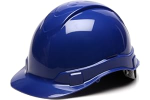 Pyramex Ridgeline Cap Style Hard Hat 6 Point Ratchet Suspension