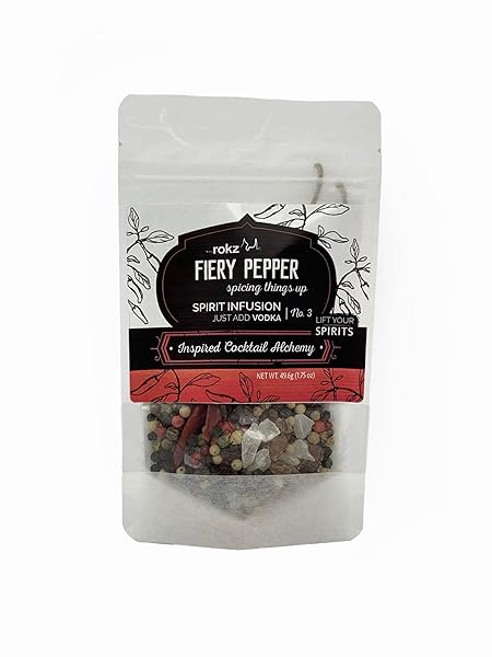 ROKZ FIERY PEPPER SPIRIT INFUSION BLEND FOR COCKTAILS