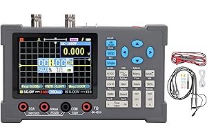 DSO3D12 Digital Oscilloscope 3 in 1 120M 250MSa / S 3.2in Screen Display Dual Channel Digital Oscilloscope Bandwidth and Mult