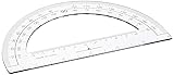 Sparco Plastic Protractor, 6-Inch Long, Clear
