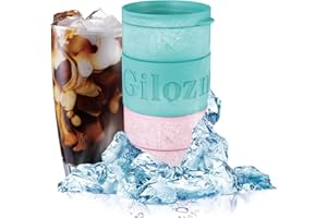 GILOZNY Cooling Freeze Beverage Cup, Coffee/Beer Rapid Cooler Freezer Double Wall Insulated Stainless Steel Freezable Drink Chilling Tumbler with Lid Cooling Cup for Wine, Juice, 14 oz (Ombre Sorbet)