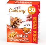 Catit Creamy Chicken Lickable Cat Treats 50 Pack view 1