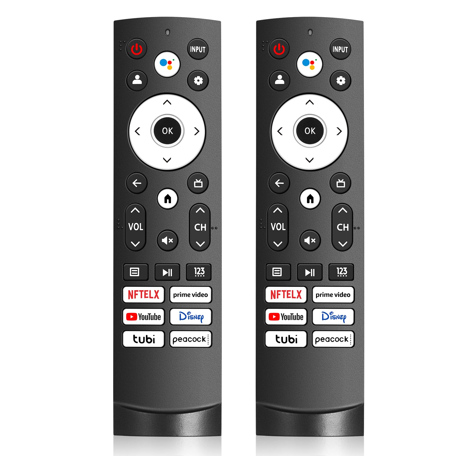 Photo 1 of ?Pack of 2? Replacement Remote Control for Hisense Smart Google TV