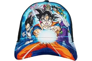 Bioworld Dragon Ball Super Goku Characters Kids Snapback Hat