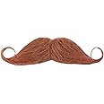 Self Adhesive Fake Mustache Costume Facial Hair Halloween Novelty Stick On Fake Beard
