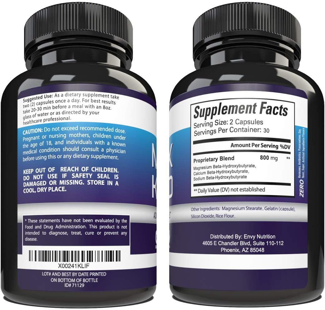 Max Keto Diet Pills Advanced Weight Loss BHB Salts