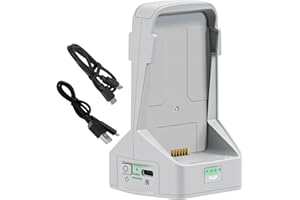 LYONGTECH 45W Dual Battery Charger with Storage Charge for DJI Flip Drone,Two-Way Charging Hub,Charge 2 Batteries Accessories