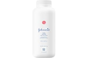 Johnson's Baby Powder for Delicate Skin, Hypoallergenic and Free of Parabens, Phthalates, and Dyes for Baby Skin Care, 1.5 oz