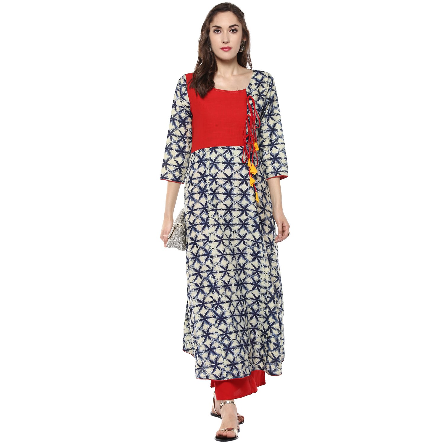 ridan women's rayon a-line kurta