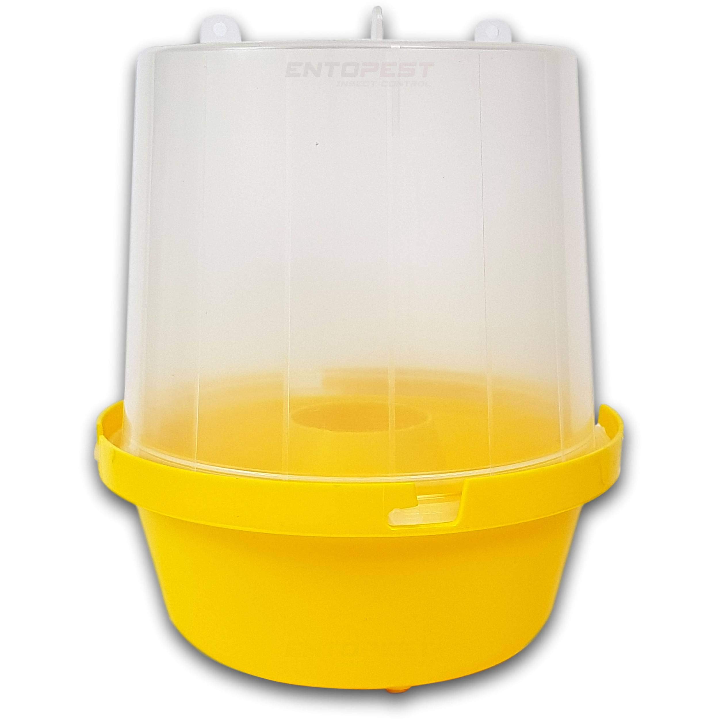 Entopest 1 x Hanging Wasp Trap Pot Kit - Professional Control & Monitoring of Problem Wasps for Perimeter Garden Outdoor External Use