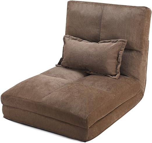 Amazon Com Coffee 71 Tri Fold Down Chair Sleeper Bed