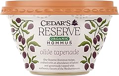 CEDARS MEDITERRANEAN FOOD Organic Cedar's Reserve Olive Hommus, 10 OZ