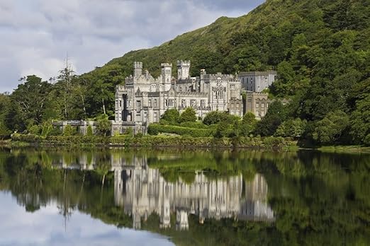 Amazon Com Posterazzi Kylemore Abbey Connemara County Galway Ireland Poster Print 19 X 12 Posters Prints