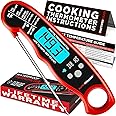 Alpha Grillers Meat Thermometer Digital – Instant Read Food Thermometer for Cooking & Grilling – Professional Kitchen Fathers